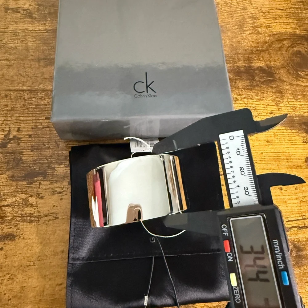 Calvin Klein Silver Wearable Bracelet